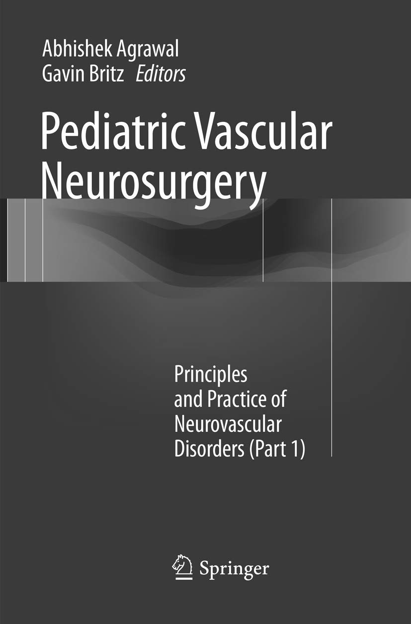 Coperta cărții "Pediatric Vascular Neurosurgery" de autor necunoscut