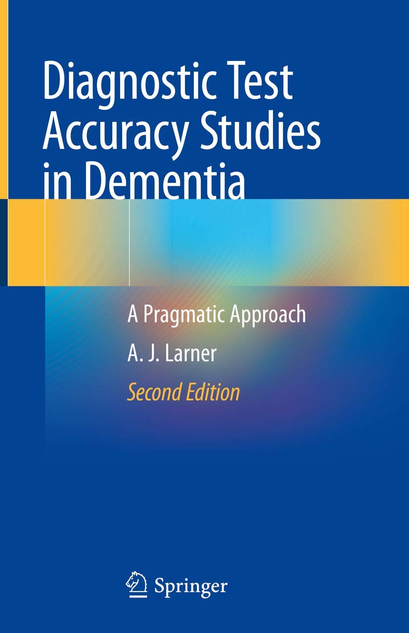 Coperta cărții "Diagnostic Test Accuracy Studies in Dementia" de autor necunoscut