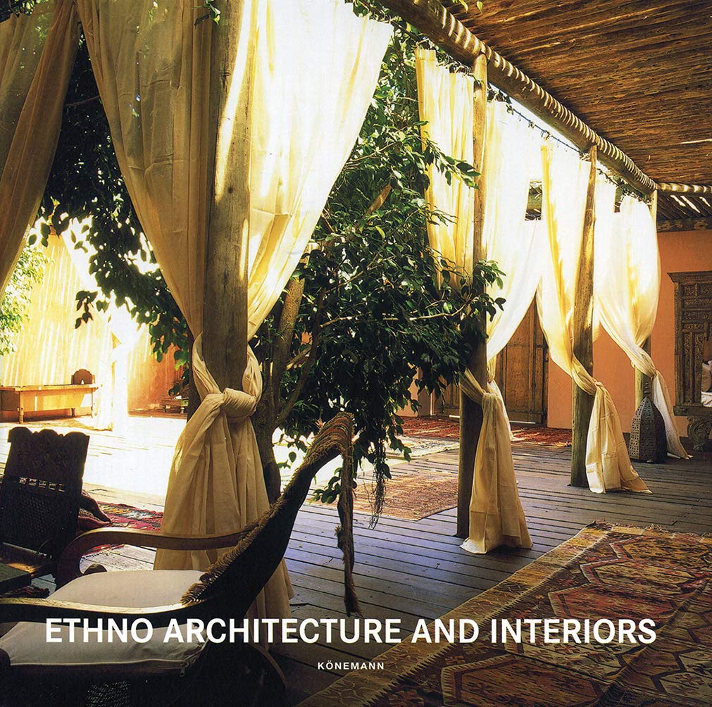 Coperta cărții "Ethno Architecture and Interiors" de autor necunoscut