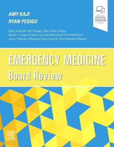 Coperta cărții "Emergency Medicine Board Review" de autor necunoscut
