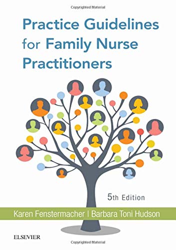 Coperta cărții "Practice Guidelines for Family Nurse Practitioners, 5e" de autor necunoscut