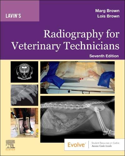 Coperta cărții "Lavin&#039;s Radiography for Veterinary Technicians" de autor necunoscut