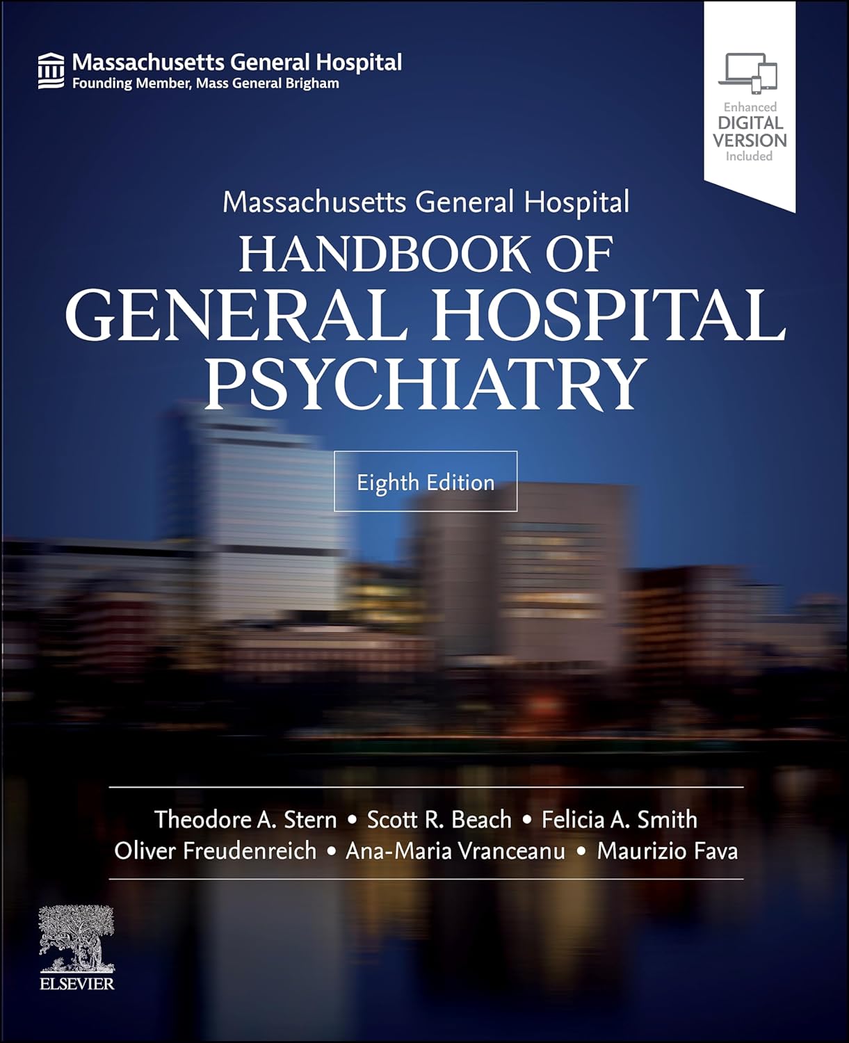 Coperta cărții "Massachusetts General Hospital Handbook of General Hospital Psychiatry" de autor necunoscut