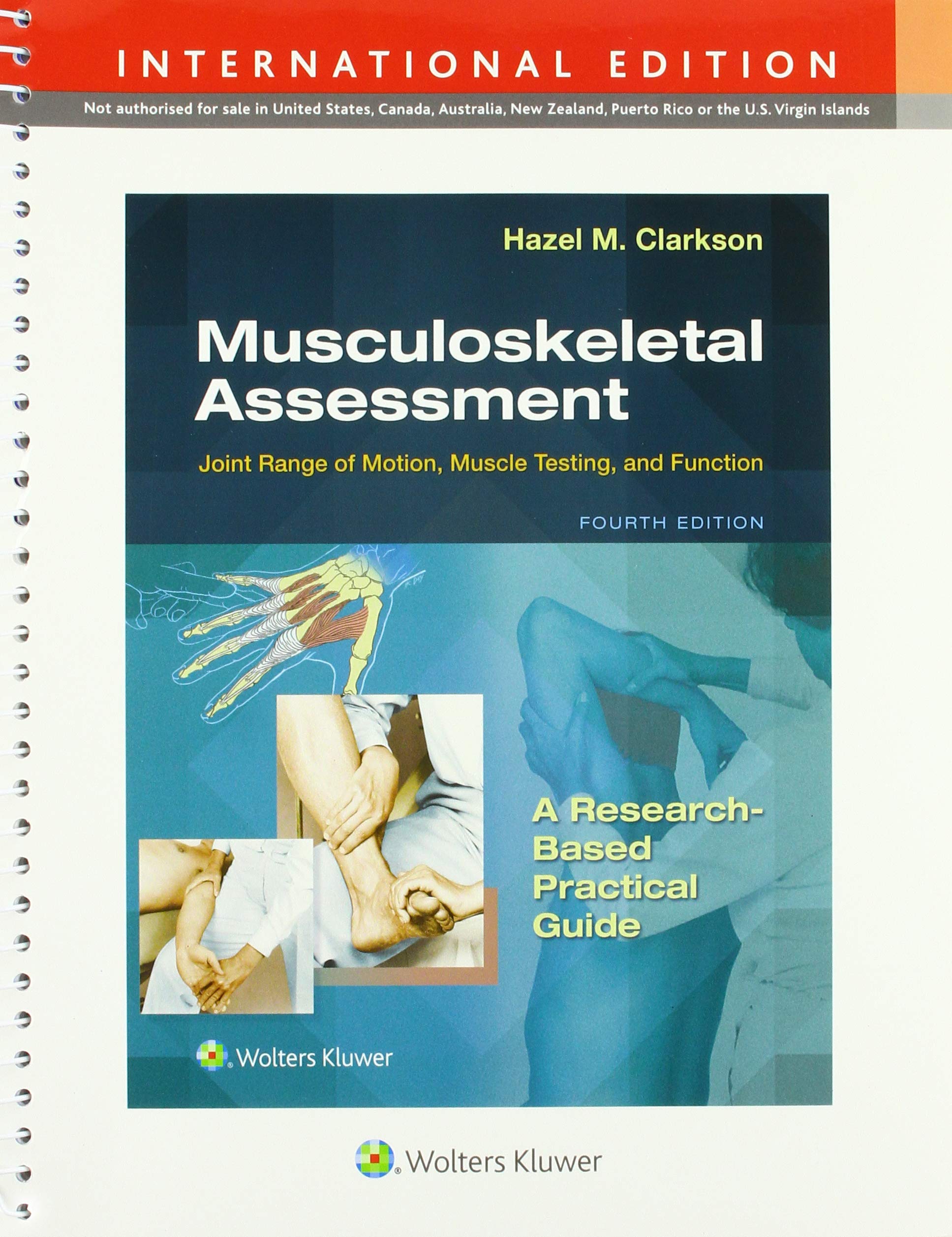 Coperta cărții "Musculoskeletal Assessment: Joint Range of Motion, Muscle Testing, and Function" de autor necunoscut