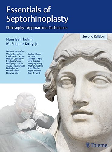 Coperta cărții "Essentials of Septorhinoplasty: Philosophy, Approaches, Techniques" de autor necunoscut