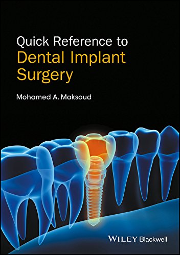 Coperta cărții "Quick Reference to Dental Implant Surgery" de autor necunoscut