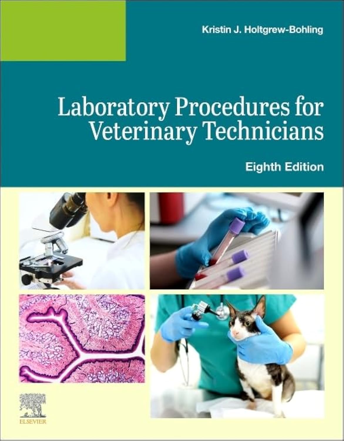 Coperta cărții "Laboratory Procedures for Veterinary Technicians" de autor necunoscut