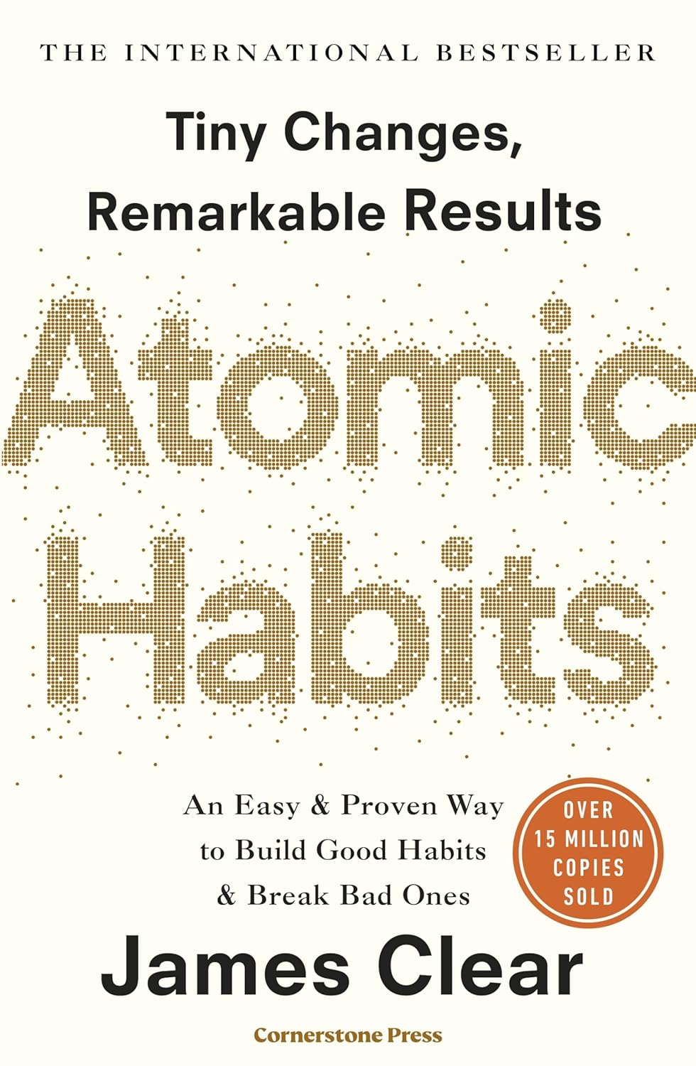 Coperta cărții "Atomic Habits: The life-changing million-copy #1 bestseller" de autor necunoscut