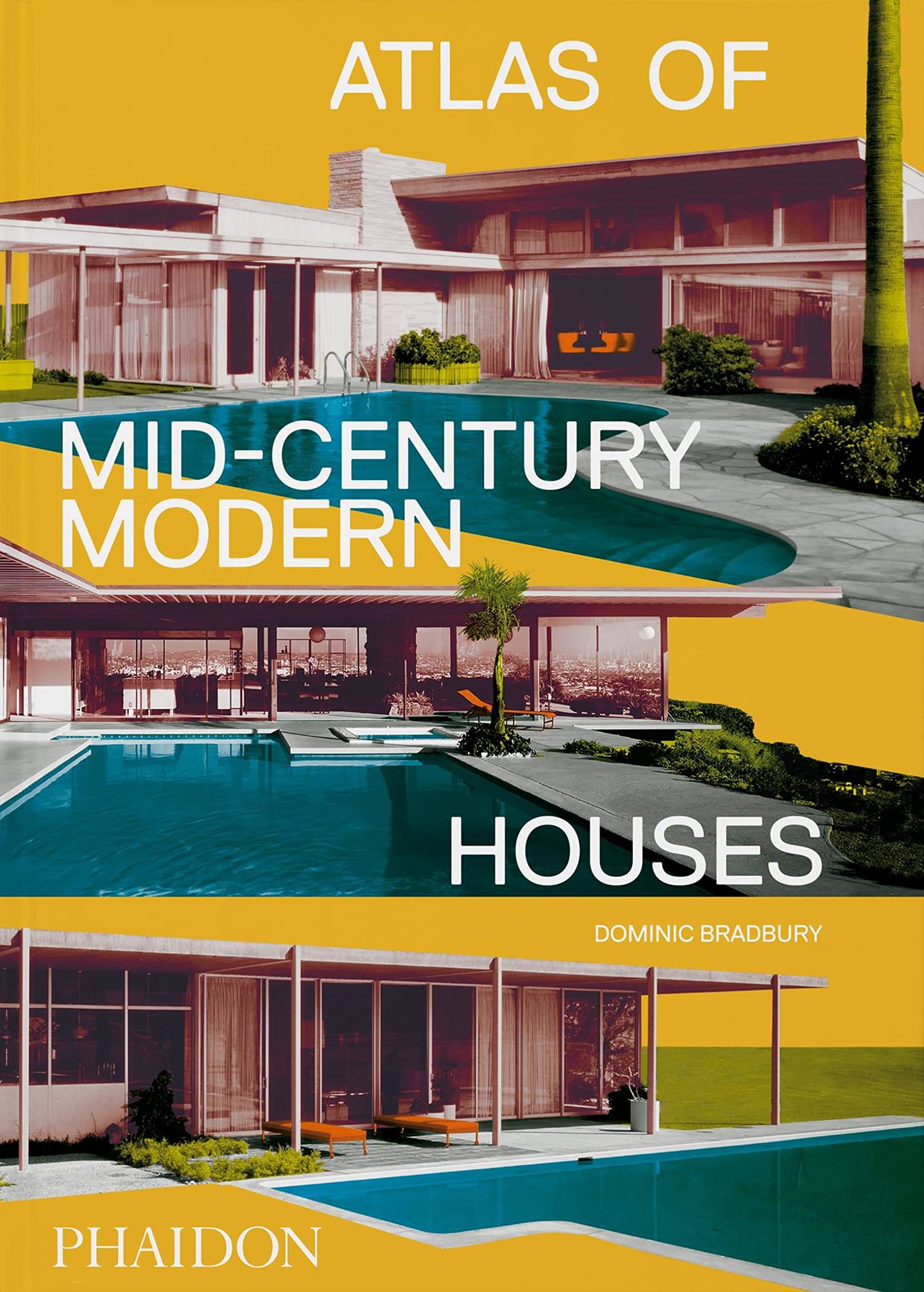 Coperta cărții "Atlas of Mid-Century Modern Houses, Classic format" de autor necunoscut