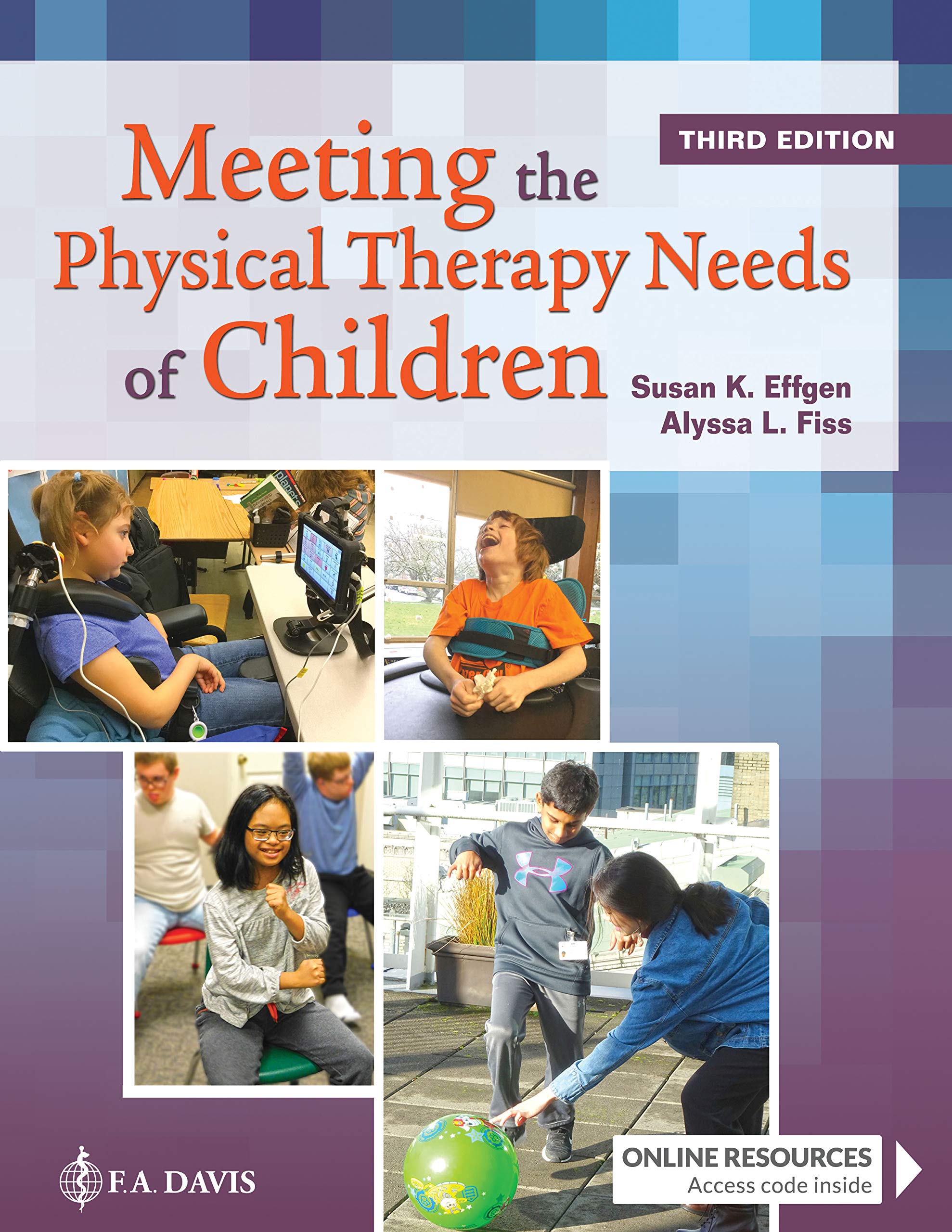 Coperta cărții "Meeting the Physical Therapy Needs of Children" de autor necunoscut