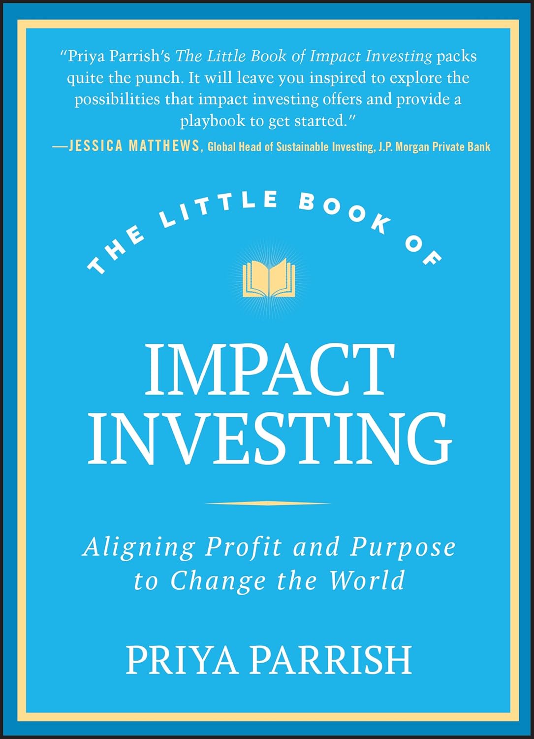 Coperta cărții "The Little Book of Impact Investing" de autor necunoscut
