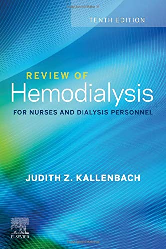 Coperta cărții "Review of Hemodialysis for Nurses and Dialysis Personnel" de autor necunoscut