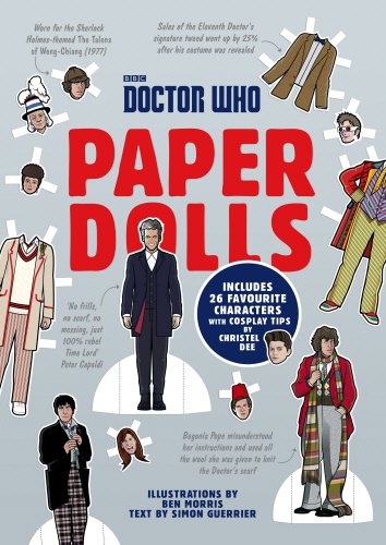 Coperta cărții "Doctor Who Paper Dolls" de autor necunoscut