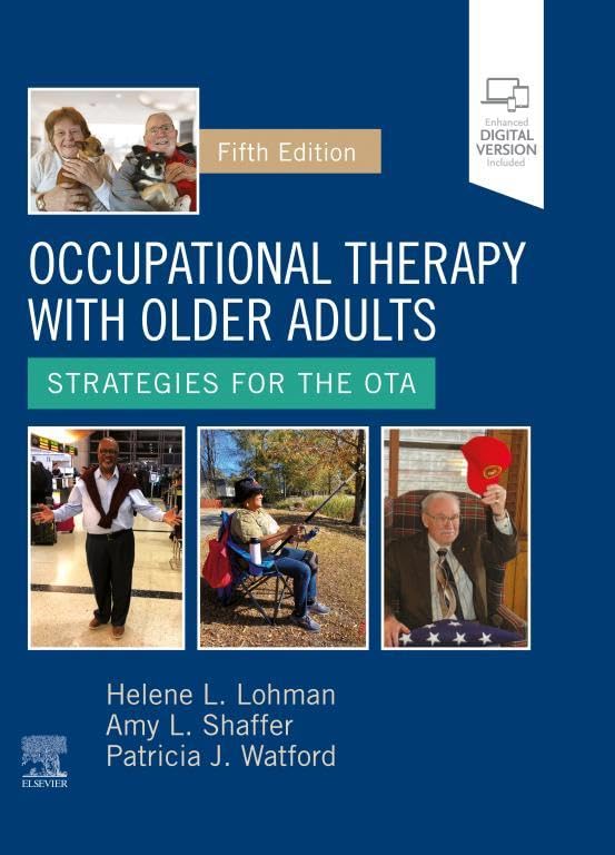 Coperta cărții "Occupational Therapy with Older Adults: Strategies for the OTA" de autor necunoscut