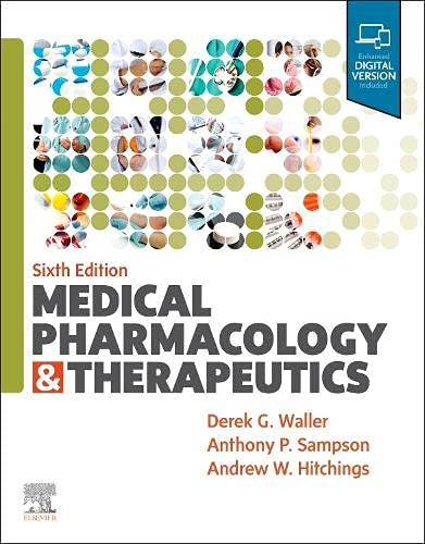 Coperta cărții "Medical Pharmacology and Therapeutics" de autor necunoscut