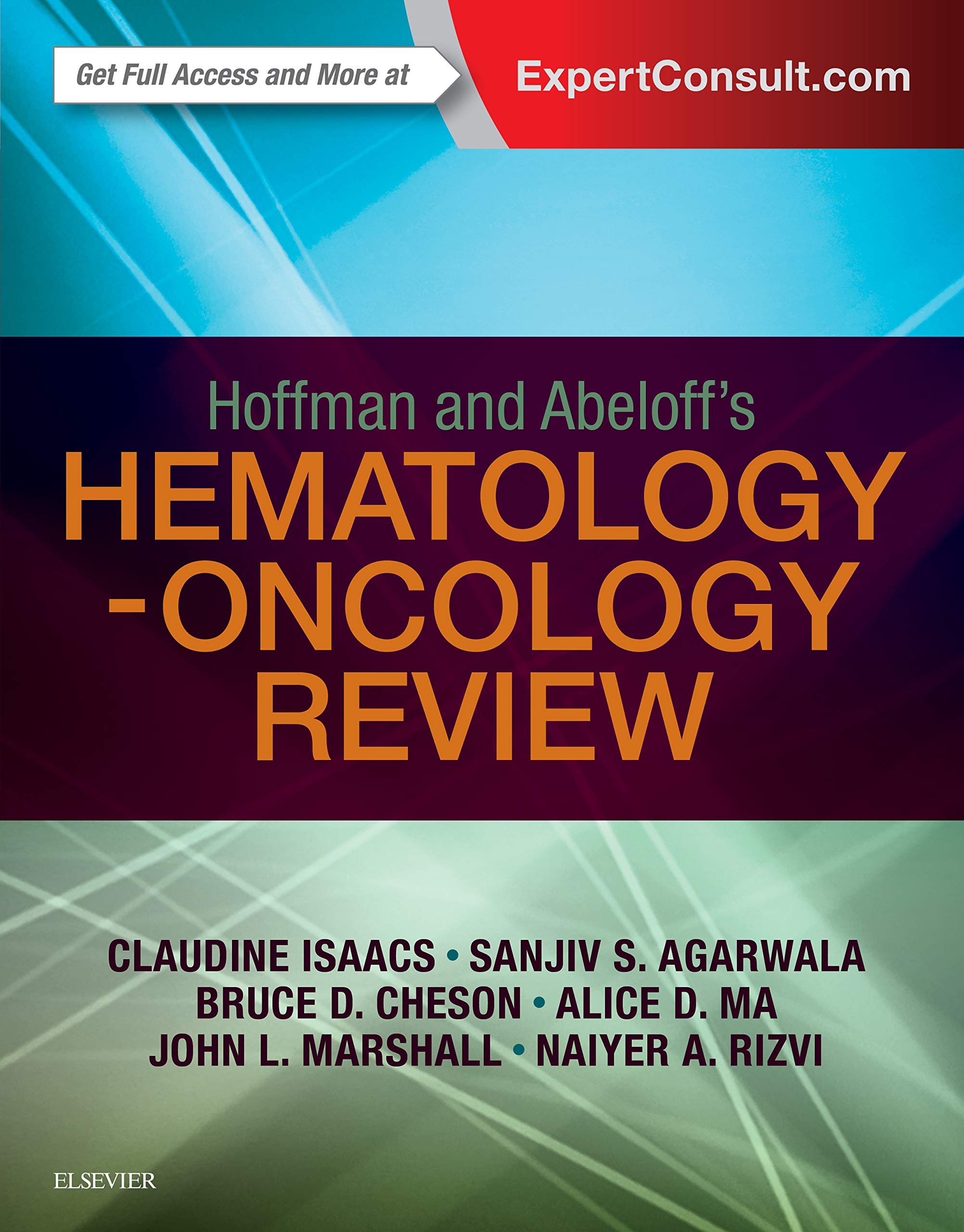 Coperta cărții "Hoffman and Abeloff&#039;s Hematology-Oncology Review" de autor necunoscut