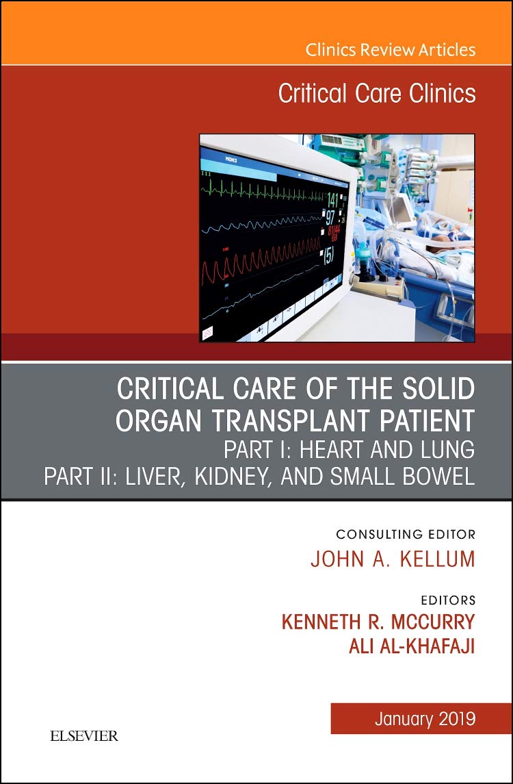 Coperta cărții "Critical Care of the Solid Organ Transplant Patient, An Issue of Critical Care Clinics, Volume 35-1" de autor necunoscut