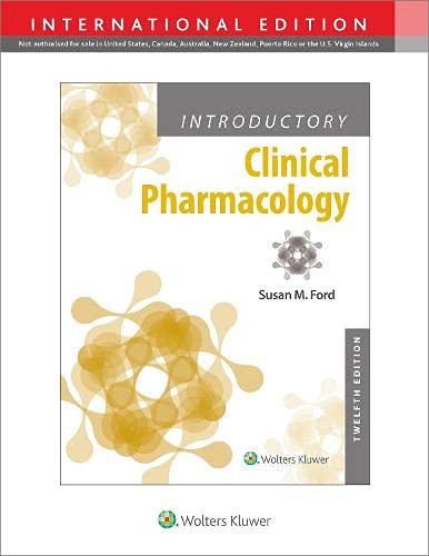 Coperta cărții "Introductory Clinical Pharmacology" de autor necunoscut