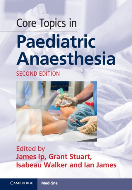 Coperta cărții "Core Topics in Paediatric Anaesthesia" de autor necunoscut