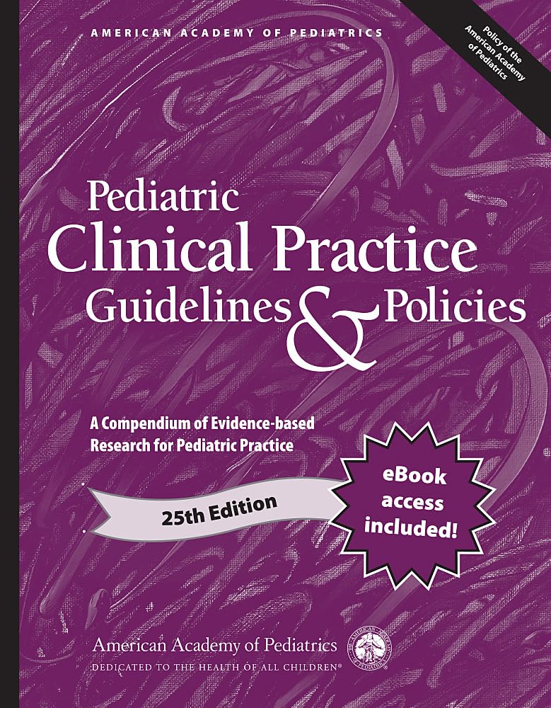 Coperta cărții "Pediatric Clinical Practice Guidelines &amp; Policies: A Compendium of Evidence-based Research for Pediatric Practice" de autor necunoscut