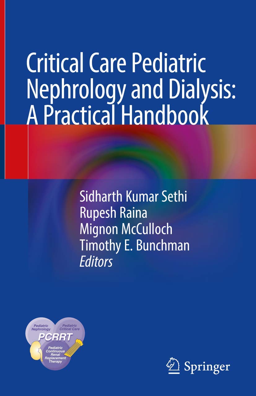 Coperta cărții "Critical Care Pediatric Nephrology and Dialysis: A Practical Handbook" de autor necunoscut