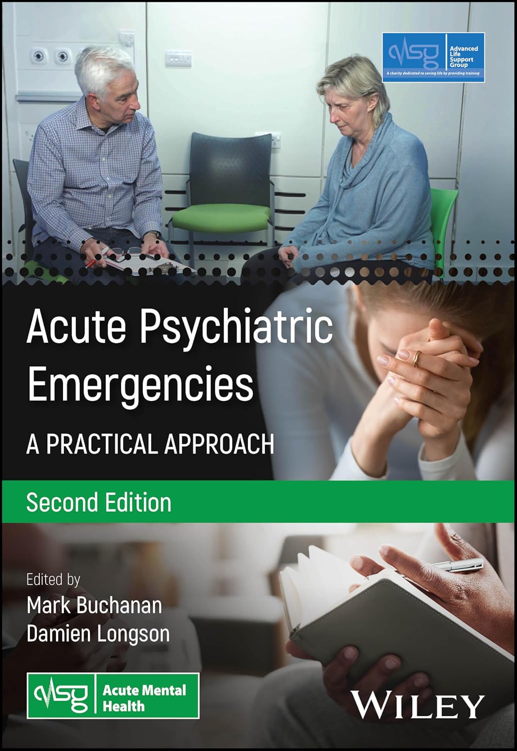 Coperta cărții "Acute Psychiatric Emergencies: A Practical Approach (Advanced Life Support Group)" de autor necunoscut