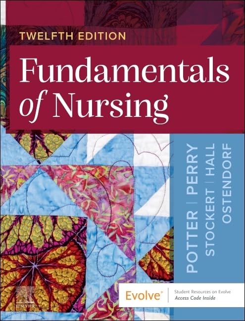 Coperta cărții "Fundamentals of Nursing, 12th Edition" de autor necunoscut