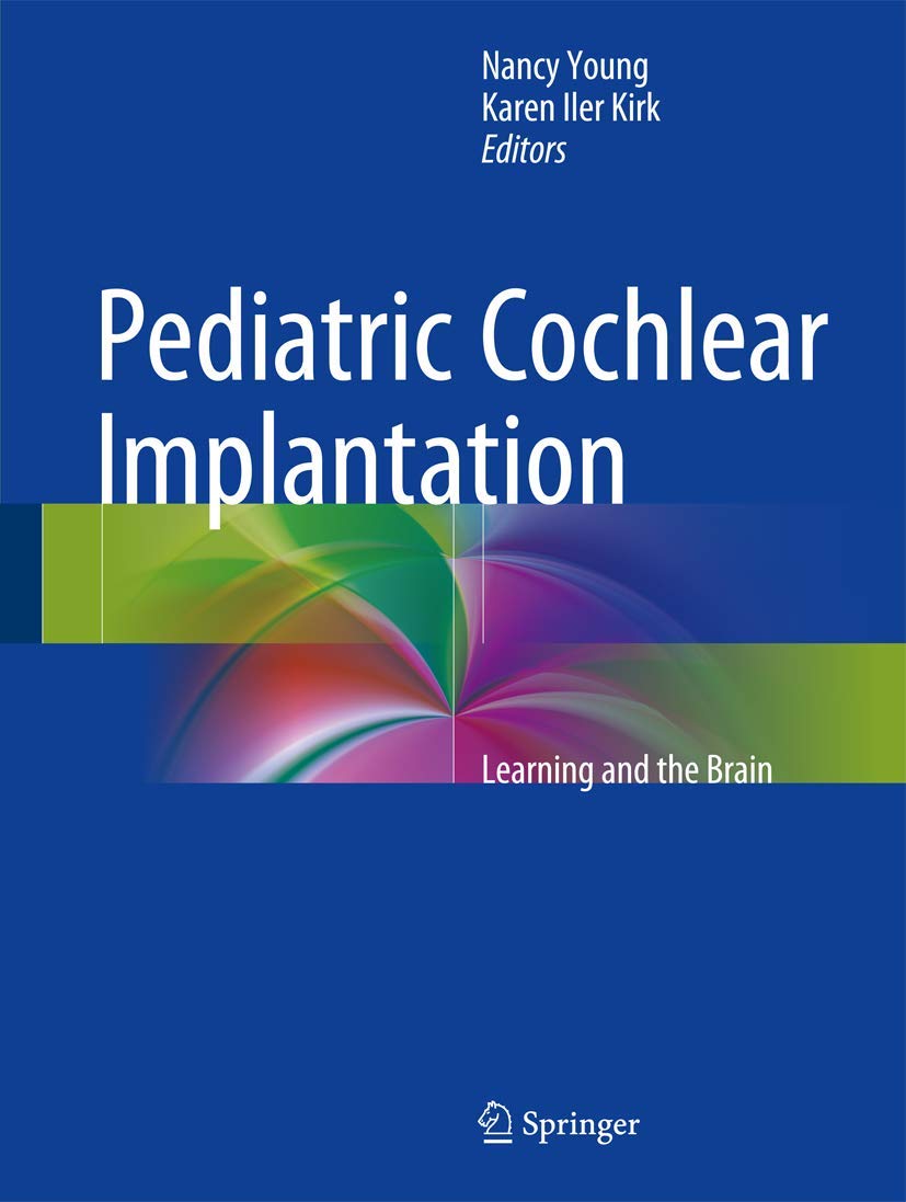 Coperta cărții "Pediatric Cochlear Implantation: Learning and the Brain" de autor necunoscut