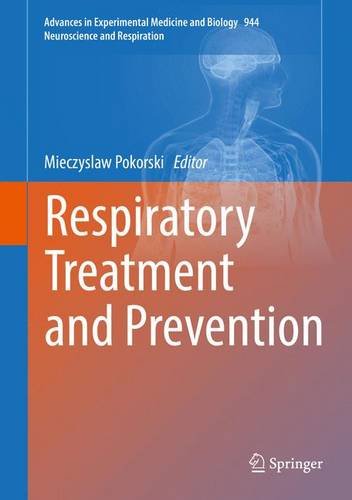 Coperta cărții "Respiratory Treatment and Prevention" de autor necunoscut