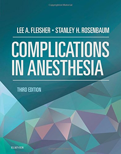 Coperta cărții "Complications in Anesthesia, 3rd Edition" de autor necunoscut