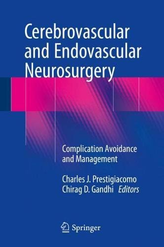 Coperta cărții "Cerebrovascular and Endovascular Neurosurgery: Complication Avoidance and Management" de autor necunoscut