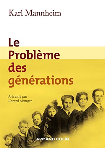 Coperta cărții "Le probleme des generations" de autor necunoscut