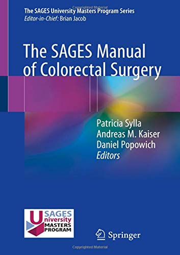 Coperta cărții "The SAGES Manual of Colorectal Surgery" de autor necunoscut