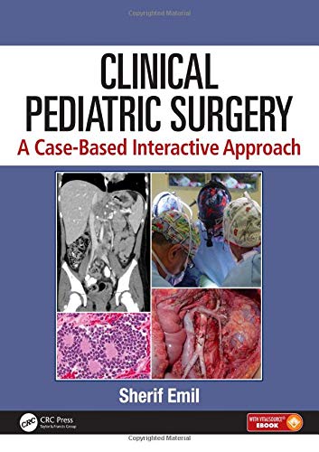 Coperta cărții "Clinical Pediatric Surgery: A Case-Based Interactive Approach" de autor necunoscut