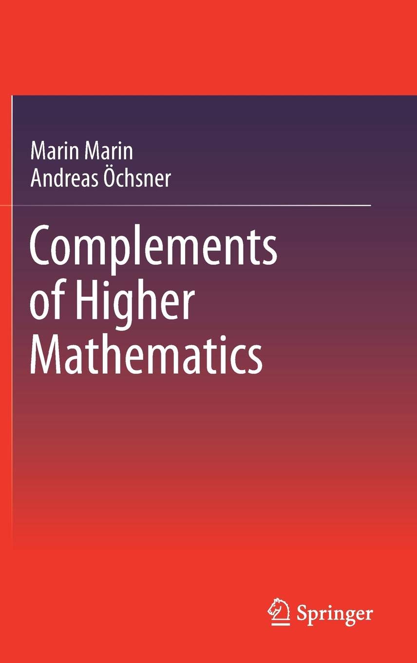 Coperta cărții "Complements of Higher Mathematics" de autor necunoscut
