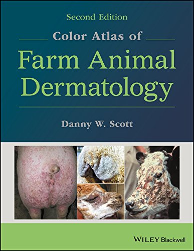 Coperta cărții "Color Atlas of Farm Animal Dermatology" de autor necunoscut