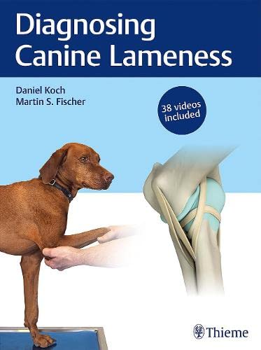 Coperta cărții "Diagnosing Canine Lameness" de autor necunoscut