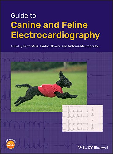 Coperta cărții "Guide to Canine and Feline Electrocardiography" de autor necunoscut