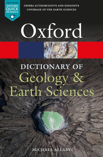 Coperta cărții "A Dictionary of Geology and Earth Sciences" de autor necunoscut