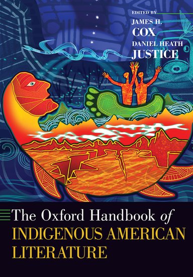 Coperta cărții "The Oxford Handbook of Indigenous American Literature" de autor necunoscut