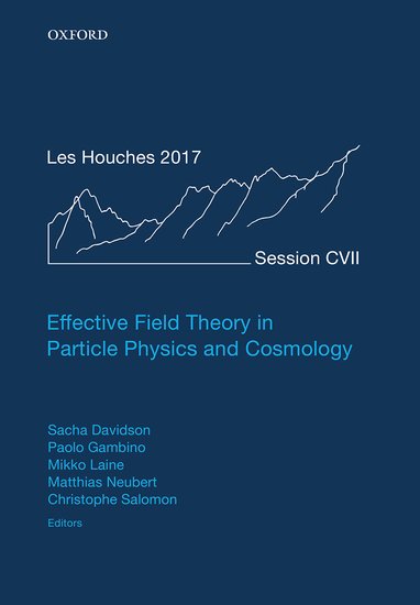 Coperta cărții "Effective Field Theories in Particle Physics and Cosmology" de autor necunoscut
