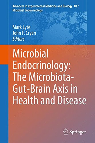 Coperta cărții "Microbial Endocrinology: The Microbiota-Gut-Brain Axis in Health and Disease" de autor necunoscut