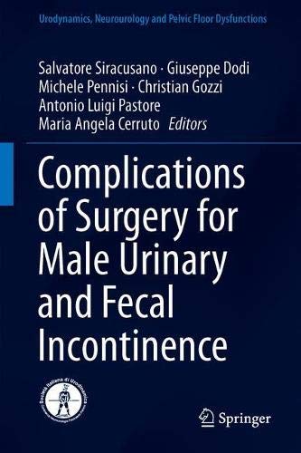 Coperta cărții "Complications of Surgery for Male Urinary and Fecal Incontinence" de autor necunoscut