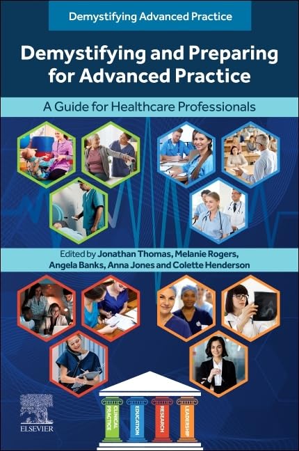 Coperta cărții "Demystifying and Preparing for Advanced Practice: A Guide for Healthcare Professionals" de autor necunoscut