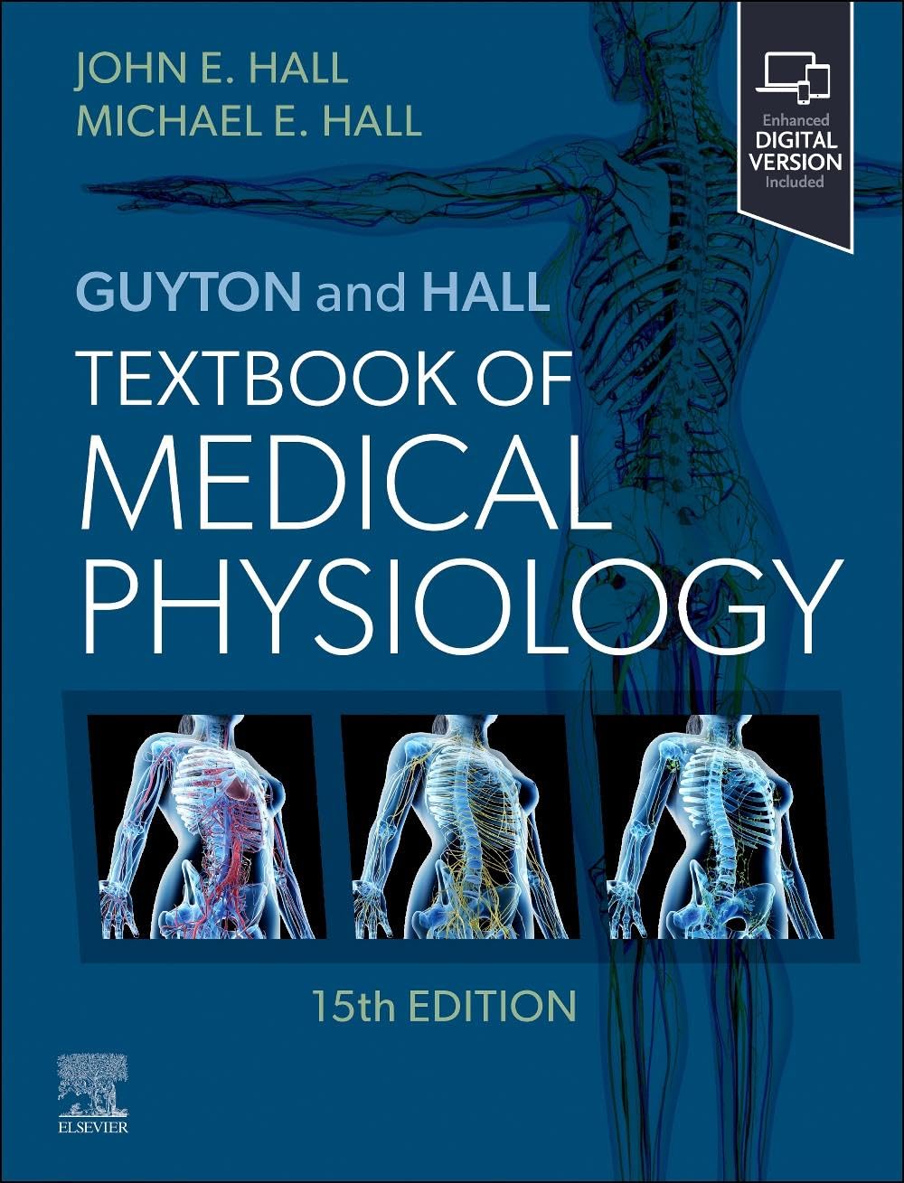 Coperta cărții "Guyton and Hall Textbook of Medical Physiology, 15th Edition" de autor necunoscut