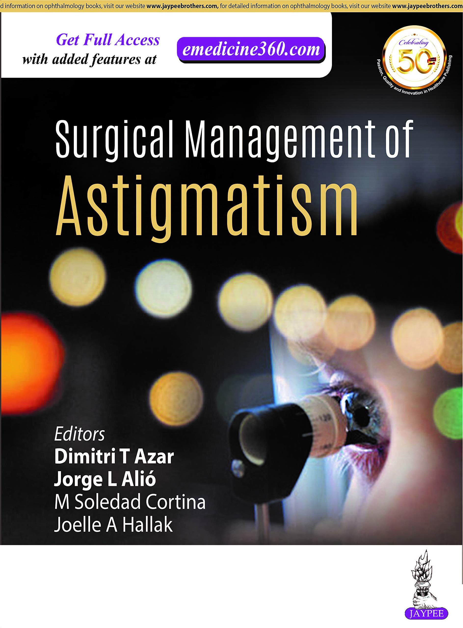 Coperta cărții "Surgical Management of Astigmatism" de autor necunoscut