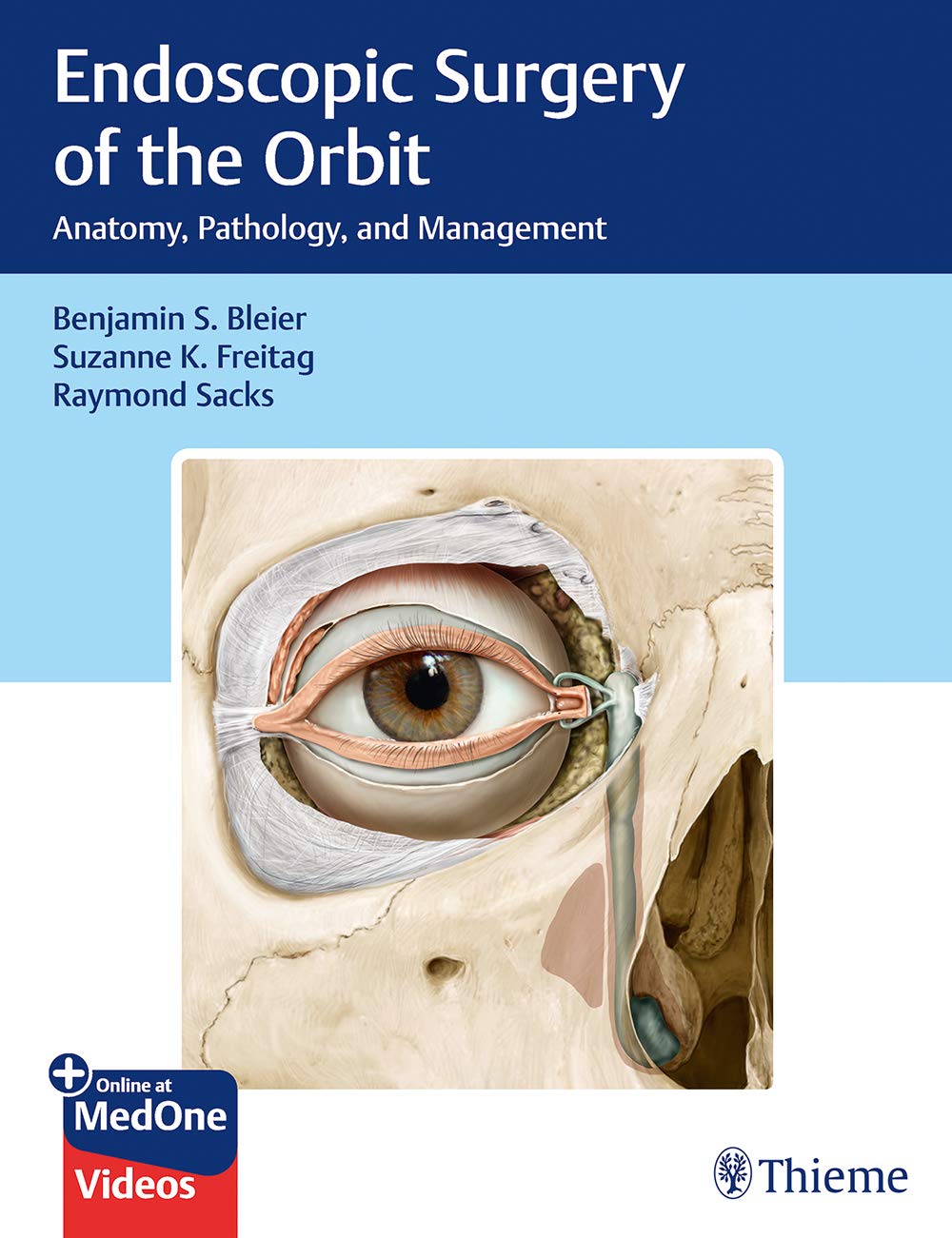 Coperta cărții "Endoscopic Surgery of the Orbit: Anatomy, Pathology, and Management" de autor necunoscut
