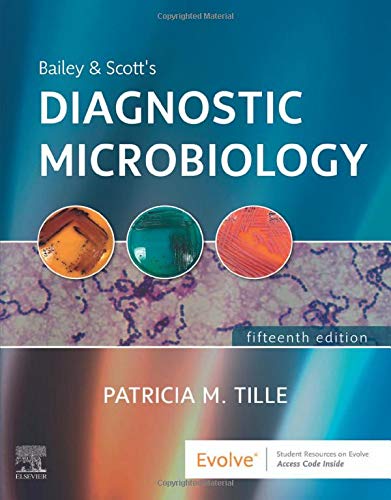 Coperta cărții "Bailey &amp; Scott&#039;s Diagnostic Microbiology" de autor necunoscut
