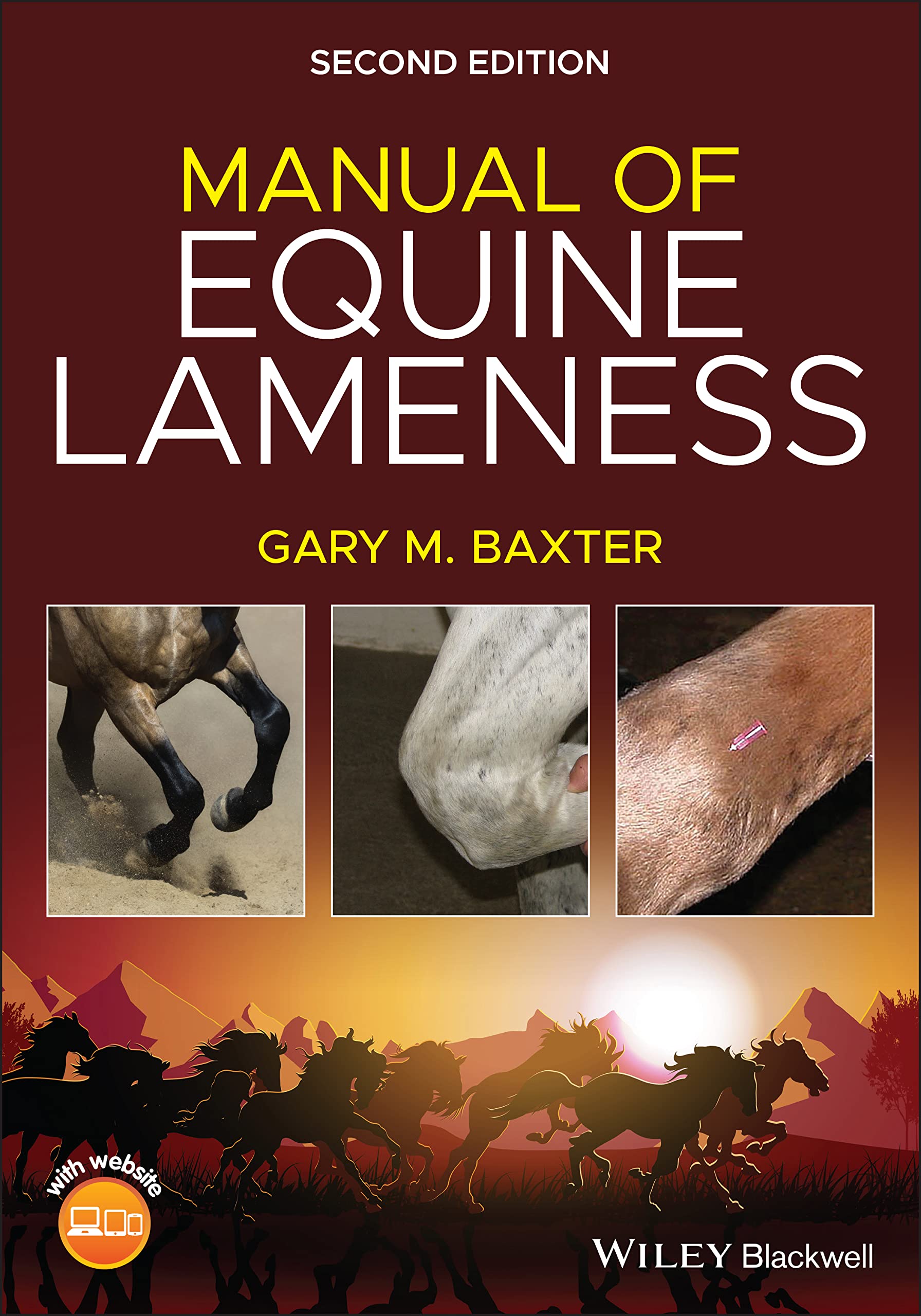 Coperta cărții "Manual of Equine Lameness 2nd Edition" de autor necunoscut