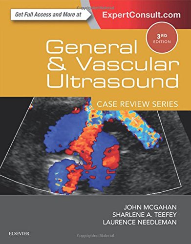 Coperta cărții "General and Vascular Ultrasound: Case Review" de autor necunoscut